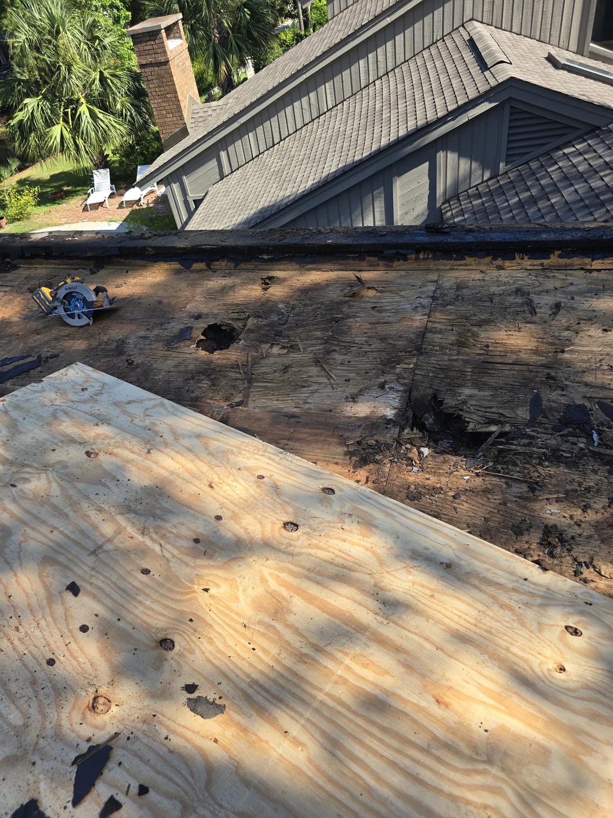 Flat Roof Installation in Beaufort, SC by JJ Roofing
