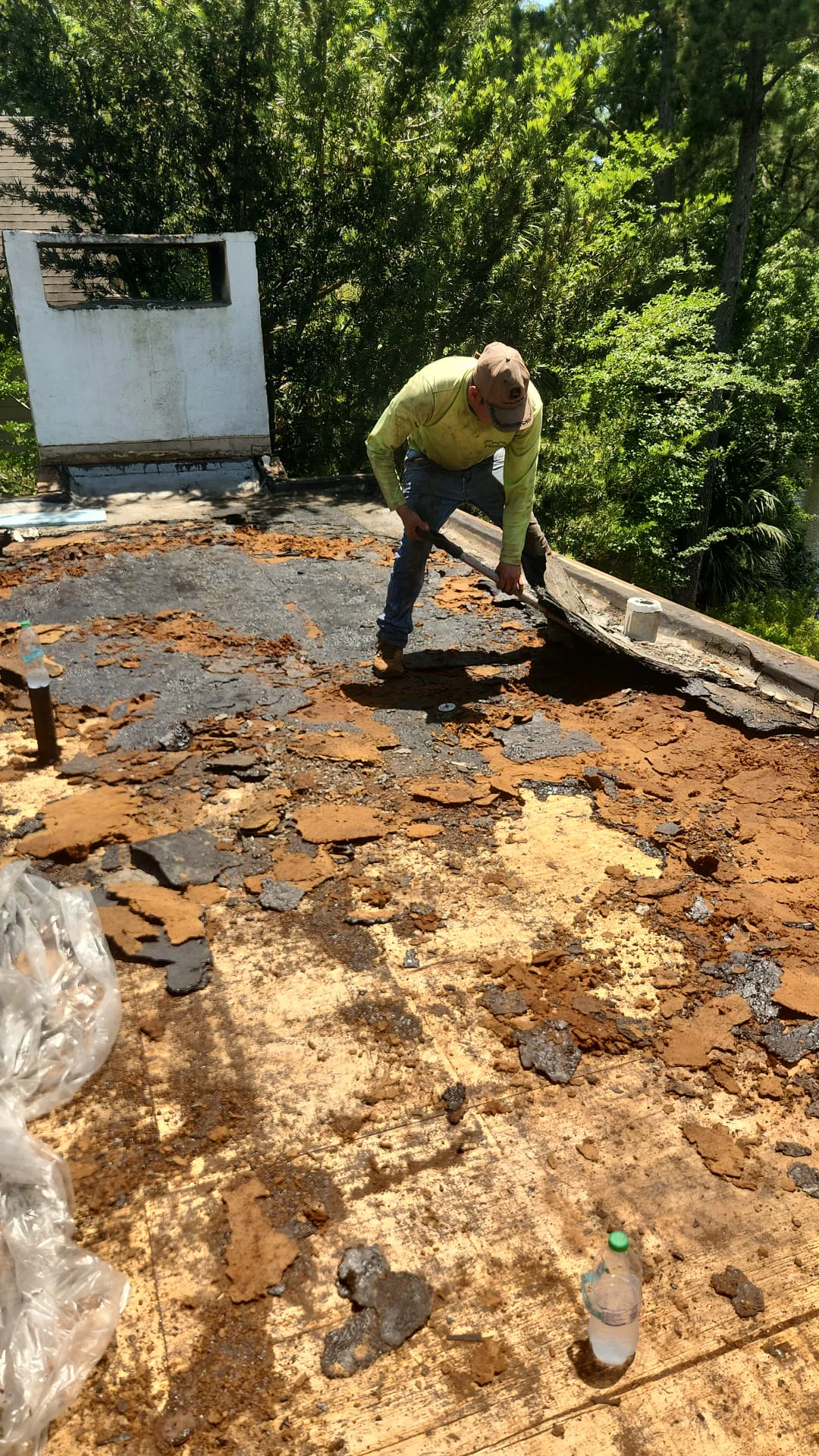 Commercial Flat Roof in Bluffton, SC by JJ Roofing