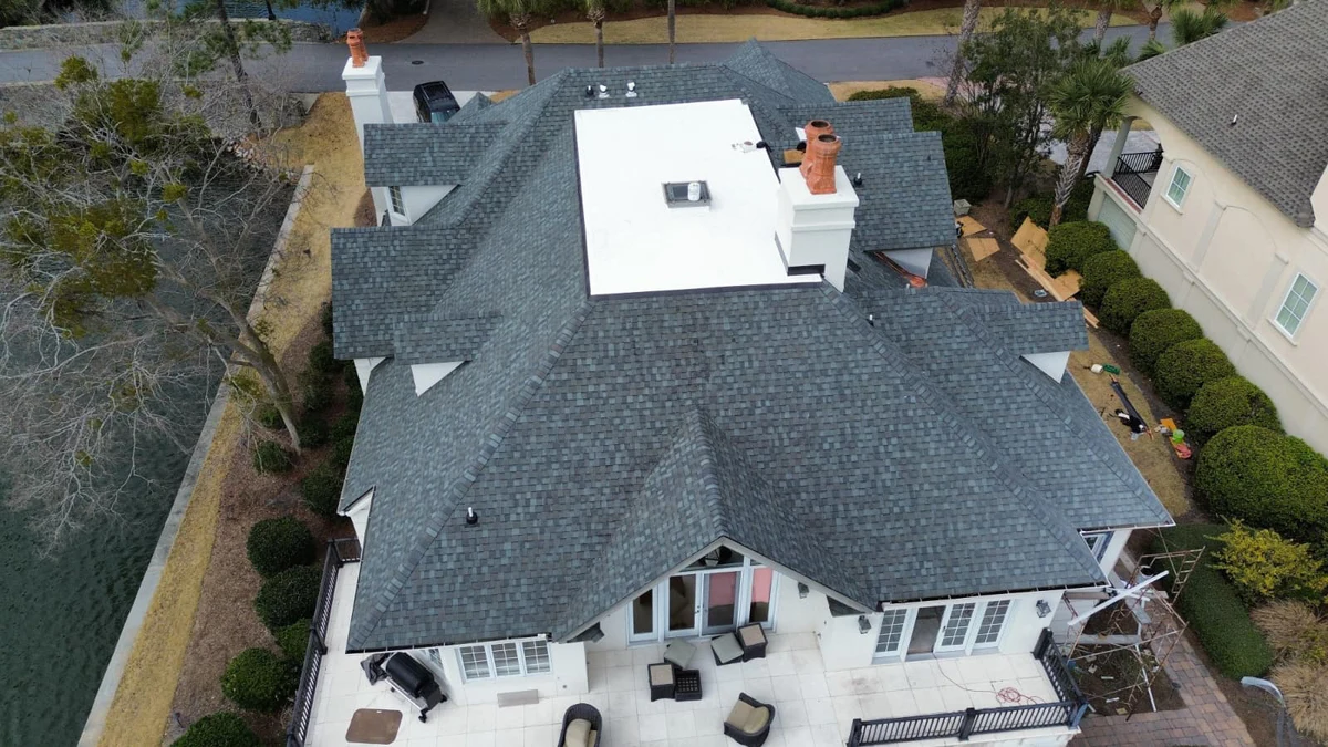 Modified Bitumen Flat Roof in Hardeeville, SC by JJ Roofing