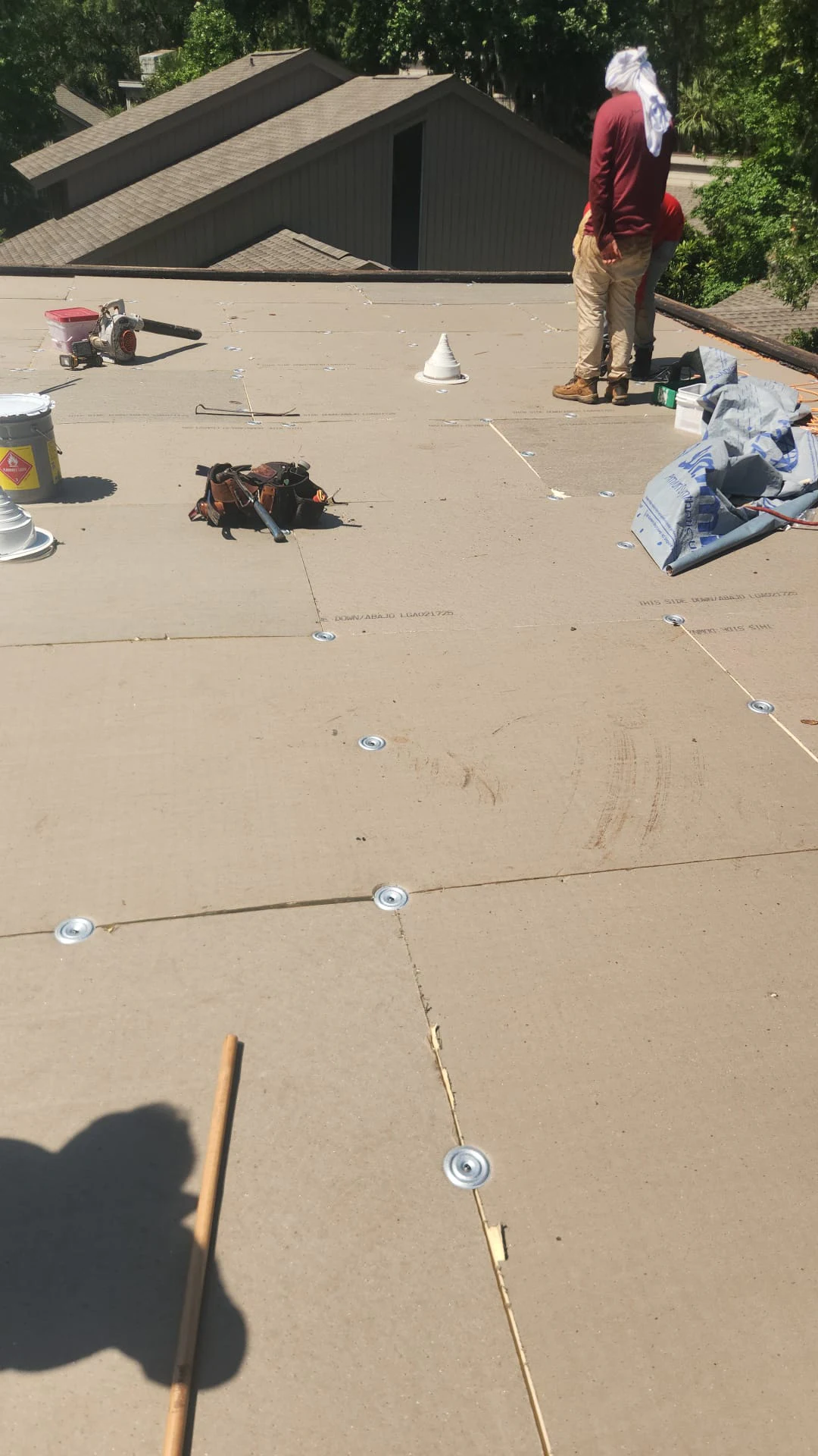 Flat Roof Build-Out in Bluffton, SC by JJ Roofing