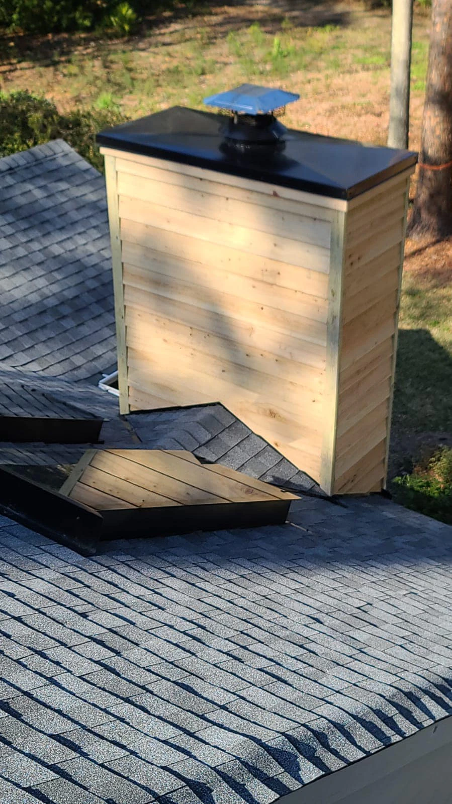 CertainTeed RoofRunner synthetic roof underlayment installation on a Hardeeville, South Carolina home by JJ Roofing